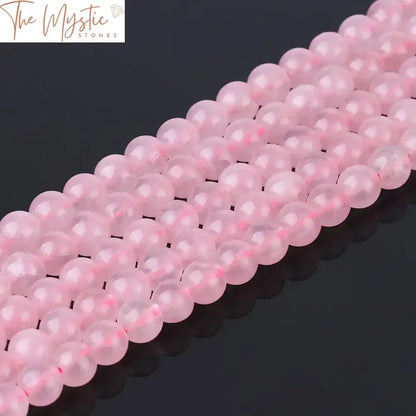 Pink Quartz Natural Stone Beads