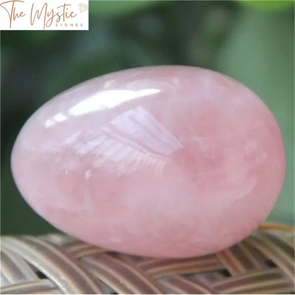 Pink Rose Quartz Crystal Healing Sphere