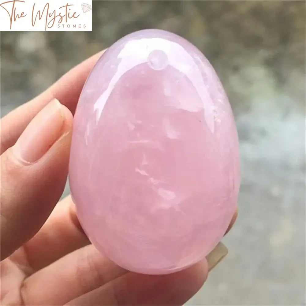 Pink Rose Quartz Crystal Healing Sphere