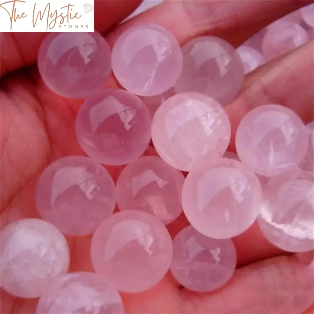 Pink Rose Quartz Healing Sphere