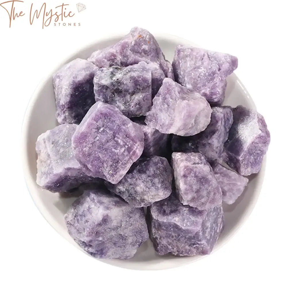 Purple Lepidolite Reiki Quartz Specimen