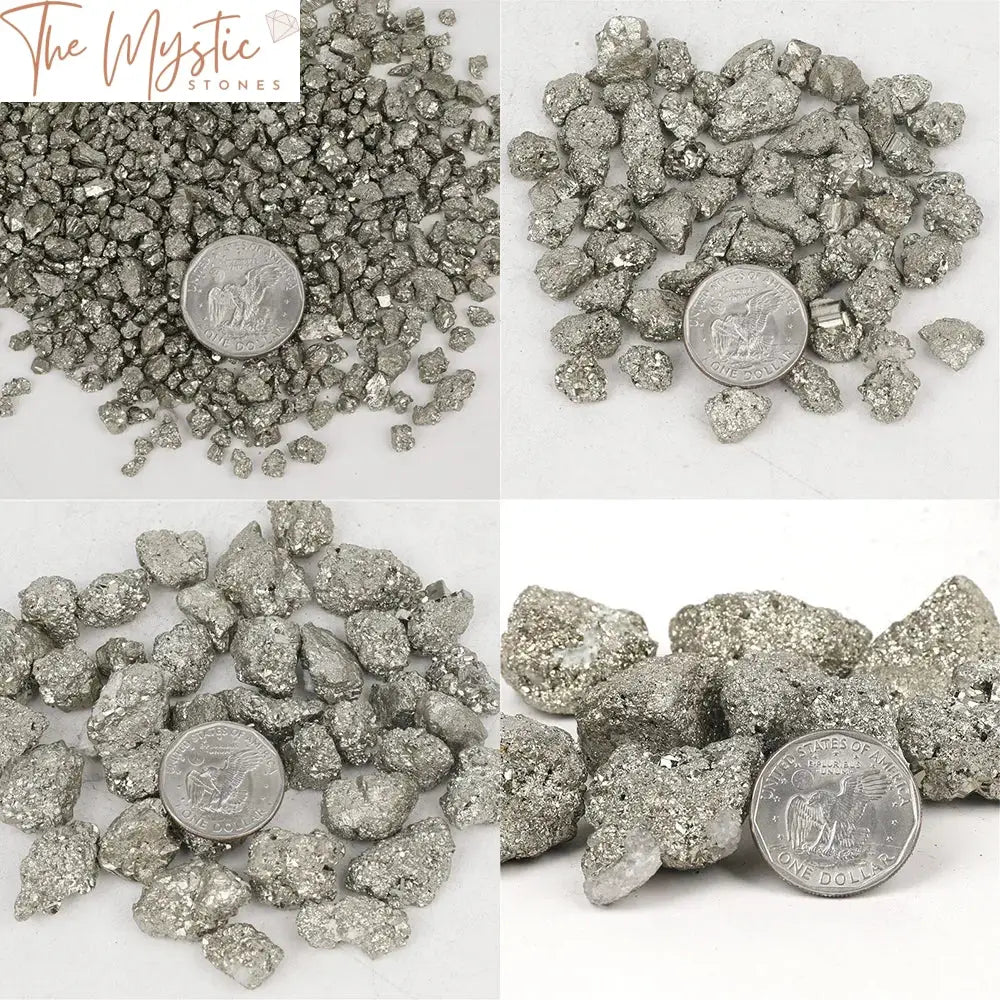 Pyrite Chips Natural Mineral Specimens