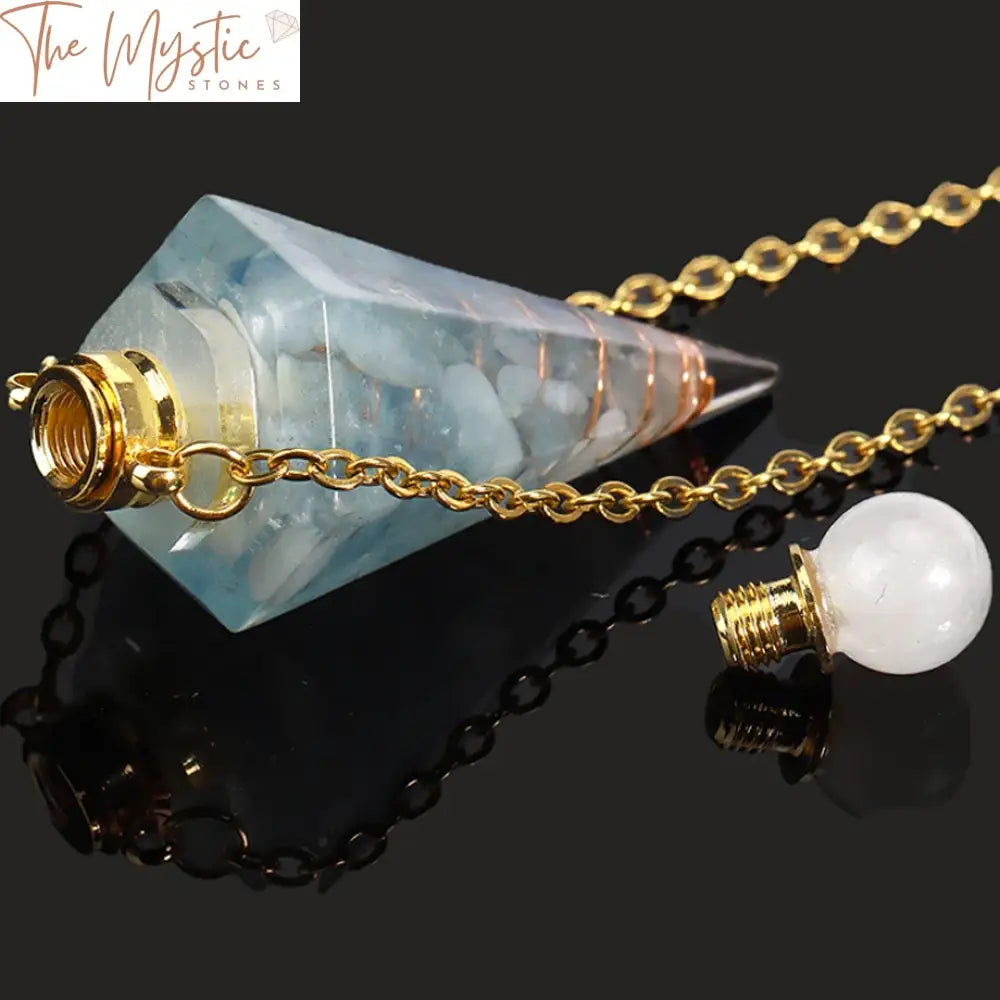 Quartz Aromatherapy Diffuser Pendant