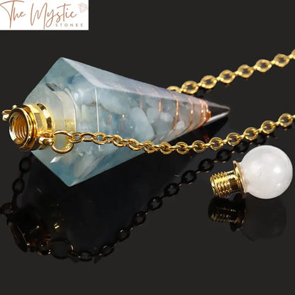 Quartz Aromatherapy Diffuser Pendant