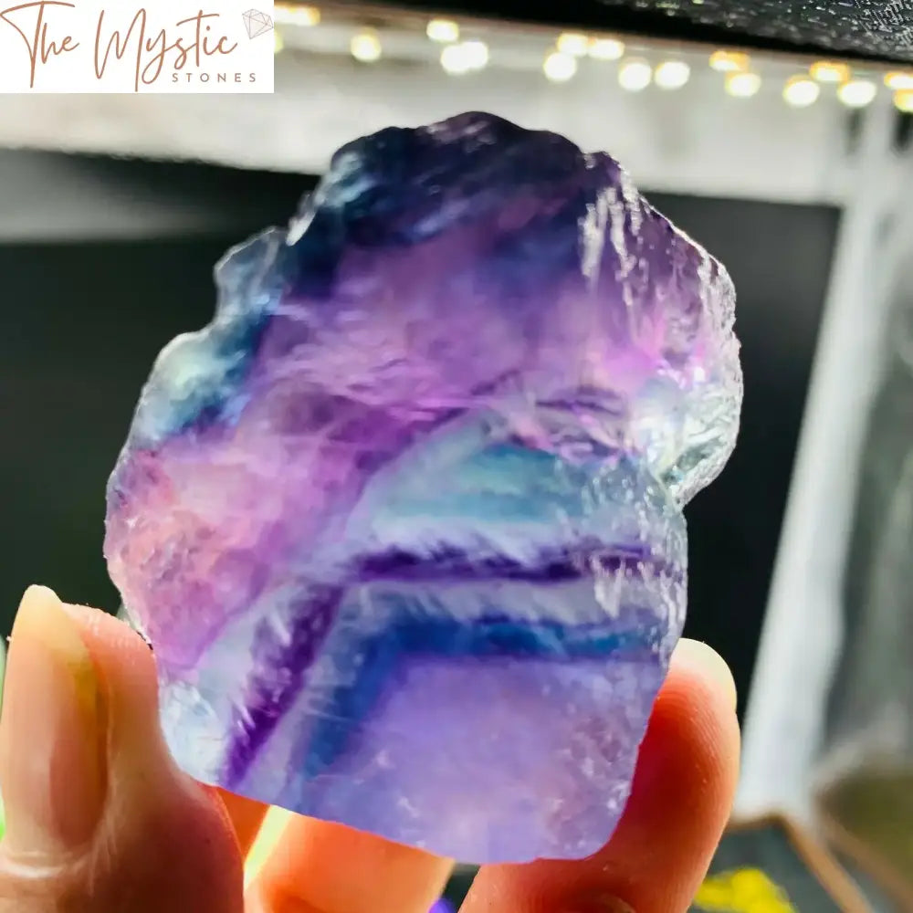 Rainbow Fluorite Crystal Quartz - 100G Bulk Raw Stone