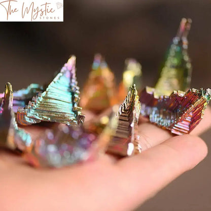 Rainbow Titanium Bismuth Quartz Cluster