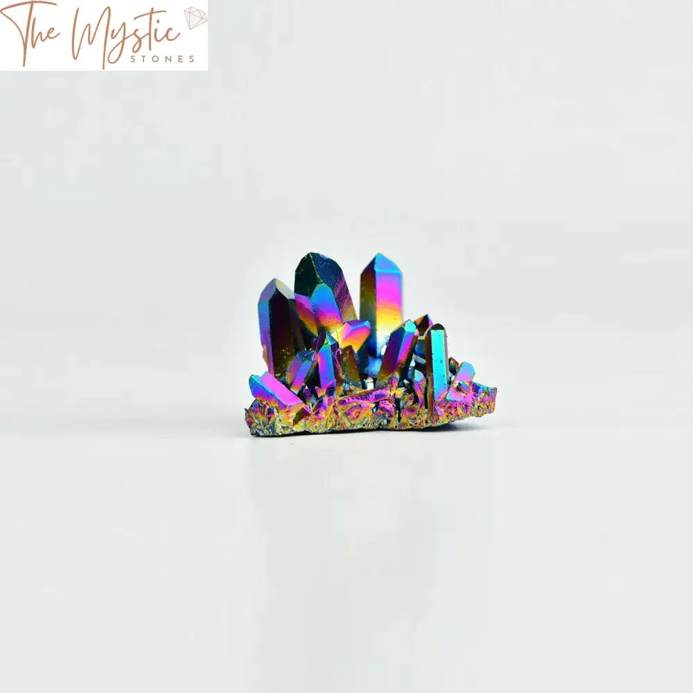 Rainbow Titanium Quartz Cluster 30-40G