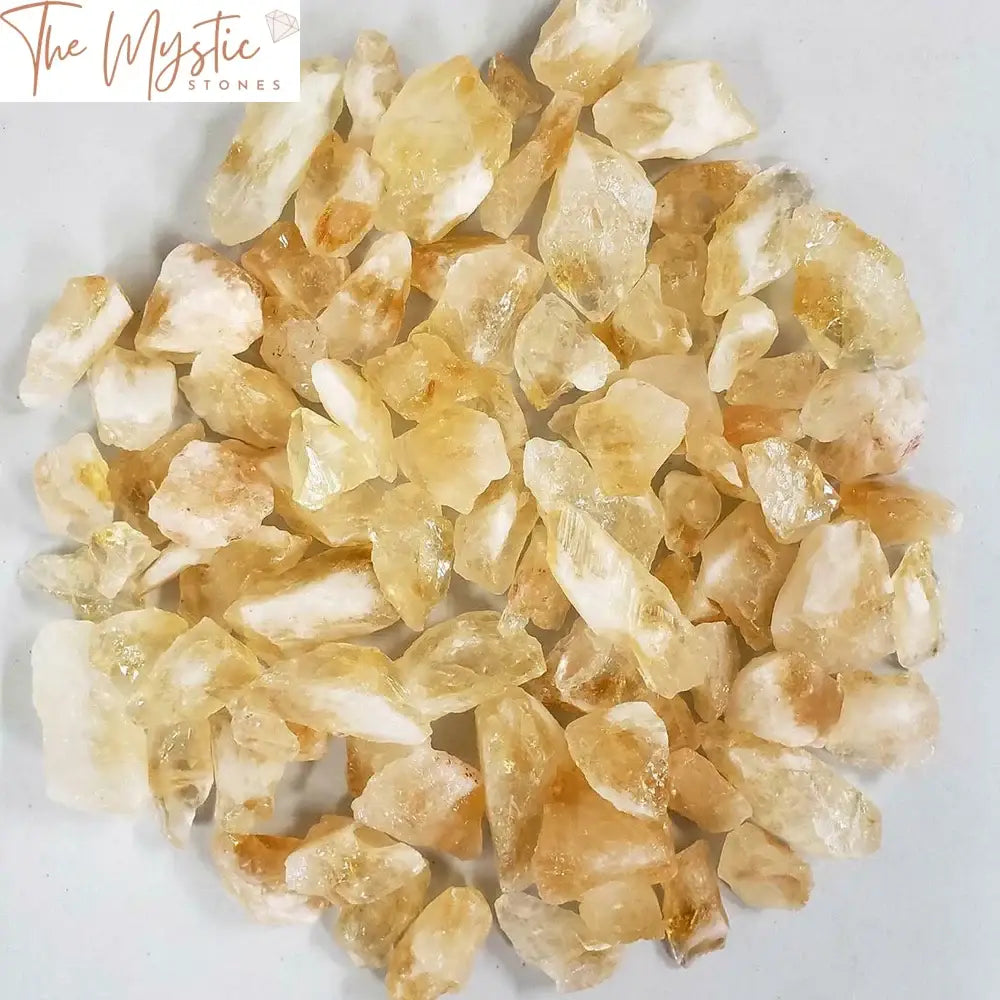 Raw Citrine Crystal Chunks