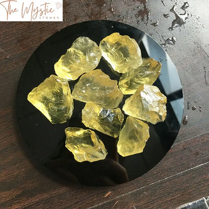 Raw Citrine Quartz Crystal - 100G Natural Healing Stone