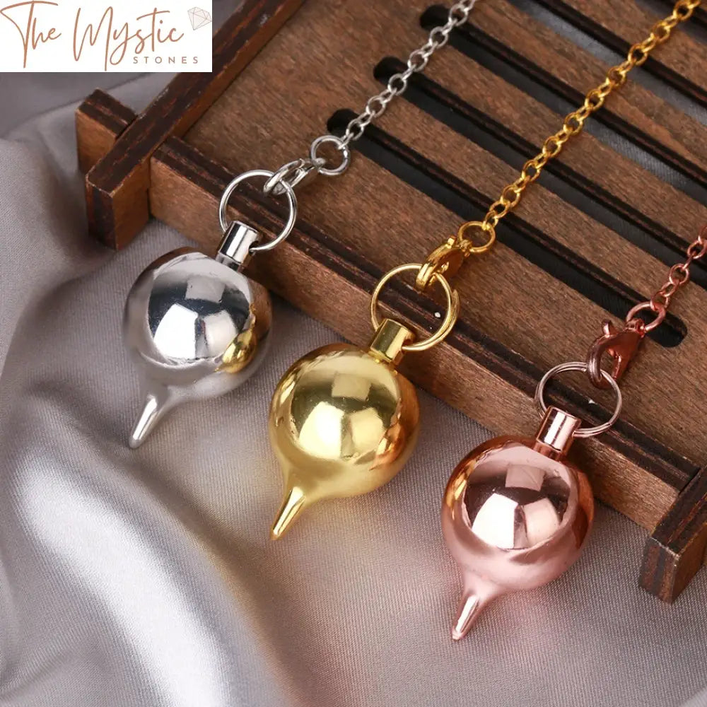 Reiki Brass Cone Pendulum