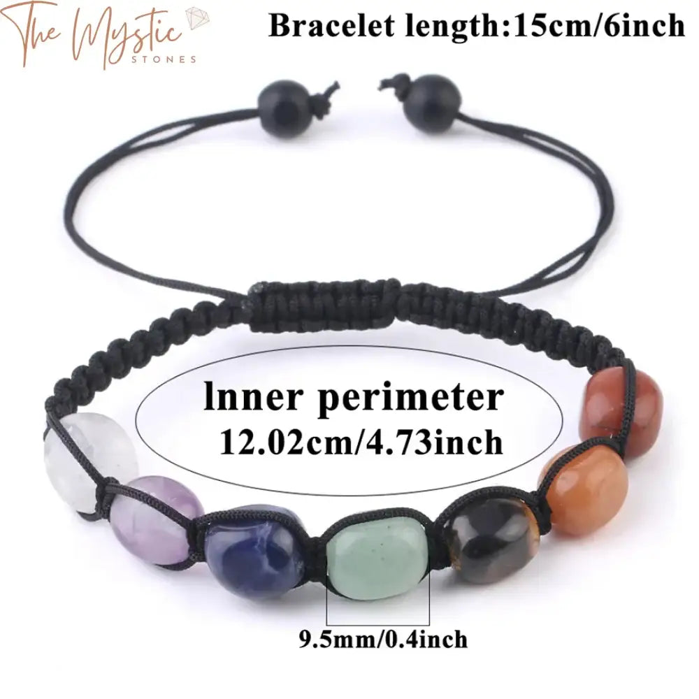 Reiki Chakra Healing Bracelet With Natural Stones