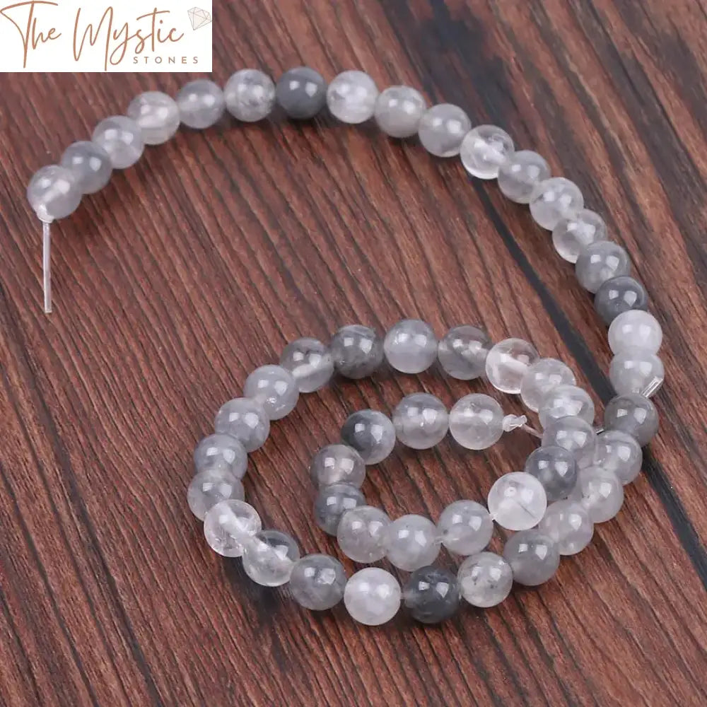 Rock Crystal Quartz Beads Set 4-10Mm