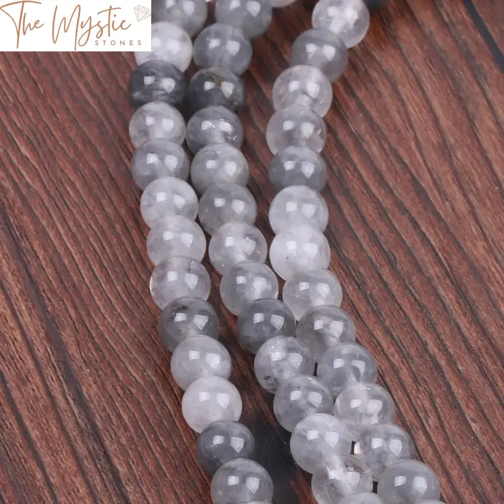 Rock Crystal Quartz Beads Set 4-10Mm