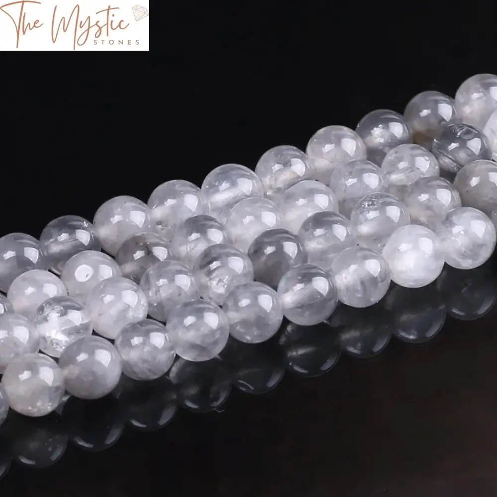 Rock Crystal Quartz Beads Set 4-10Mm