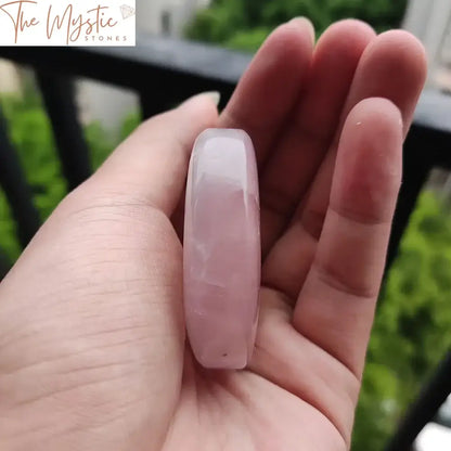 Rose Quartz & Hibiscus Crystal Chakra Healing Stone