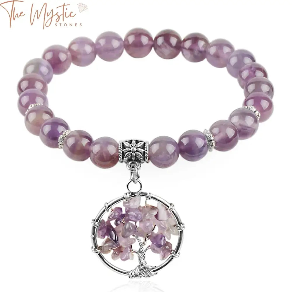 Sahasrara Amethyst Chakra Bracelet