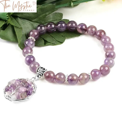 Sahasrara Amethyst Chakra Bracelet