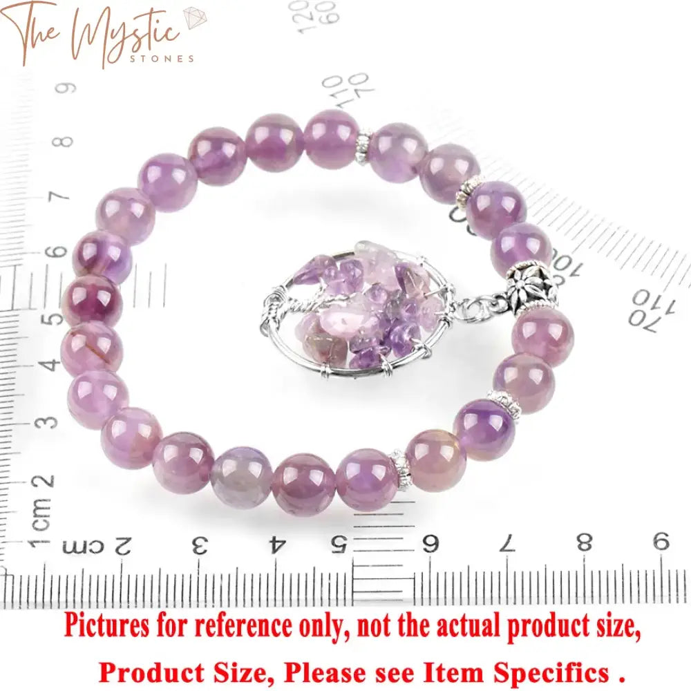 Sahasrara Amethyst Chakra Bracelet