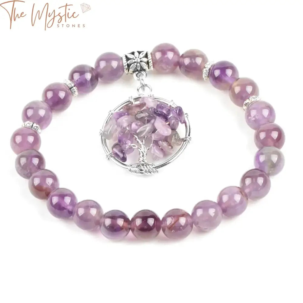 Sahasrara Amethyst Chakra Bracelet