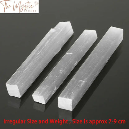 Selenite Quartz Crystal Wand 7-9Cm