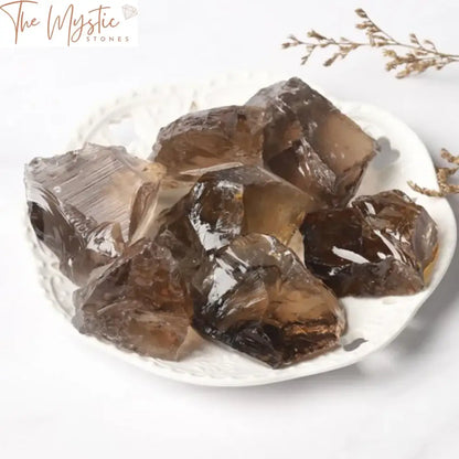 Smoky Quartz Raw Crystal Specimen - 100G