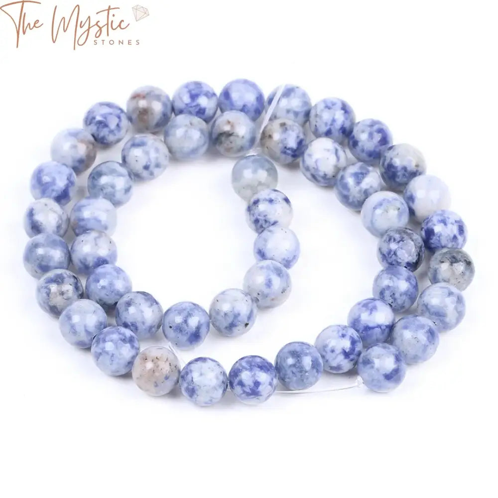 Sodalite Natural Stone Beads - Sizes 4Mm 6Mm 8Mm 10Mm