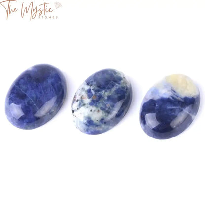 Sodalite Oval Cabochon Beads