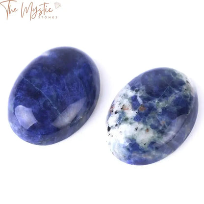 Sodalite Oval Cabochon Beads