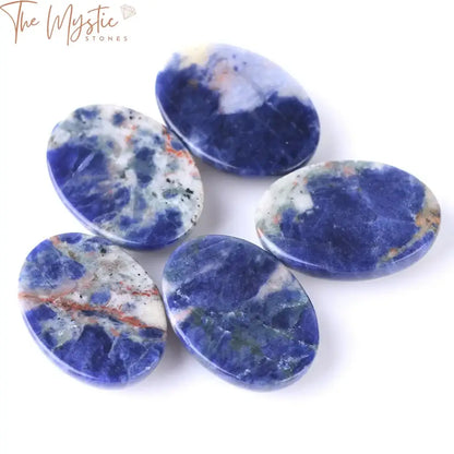 Sodalite Oval Cabochon Beads