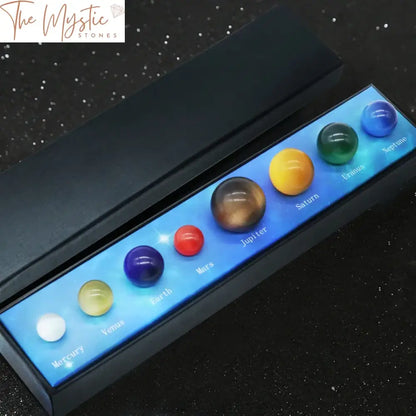 Solar System Crystal Ball Set