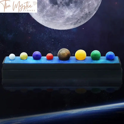 Solar System Crystal Ball Set