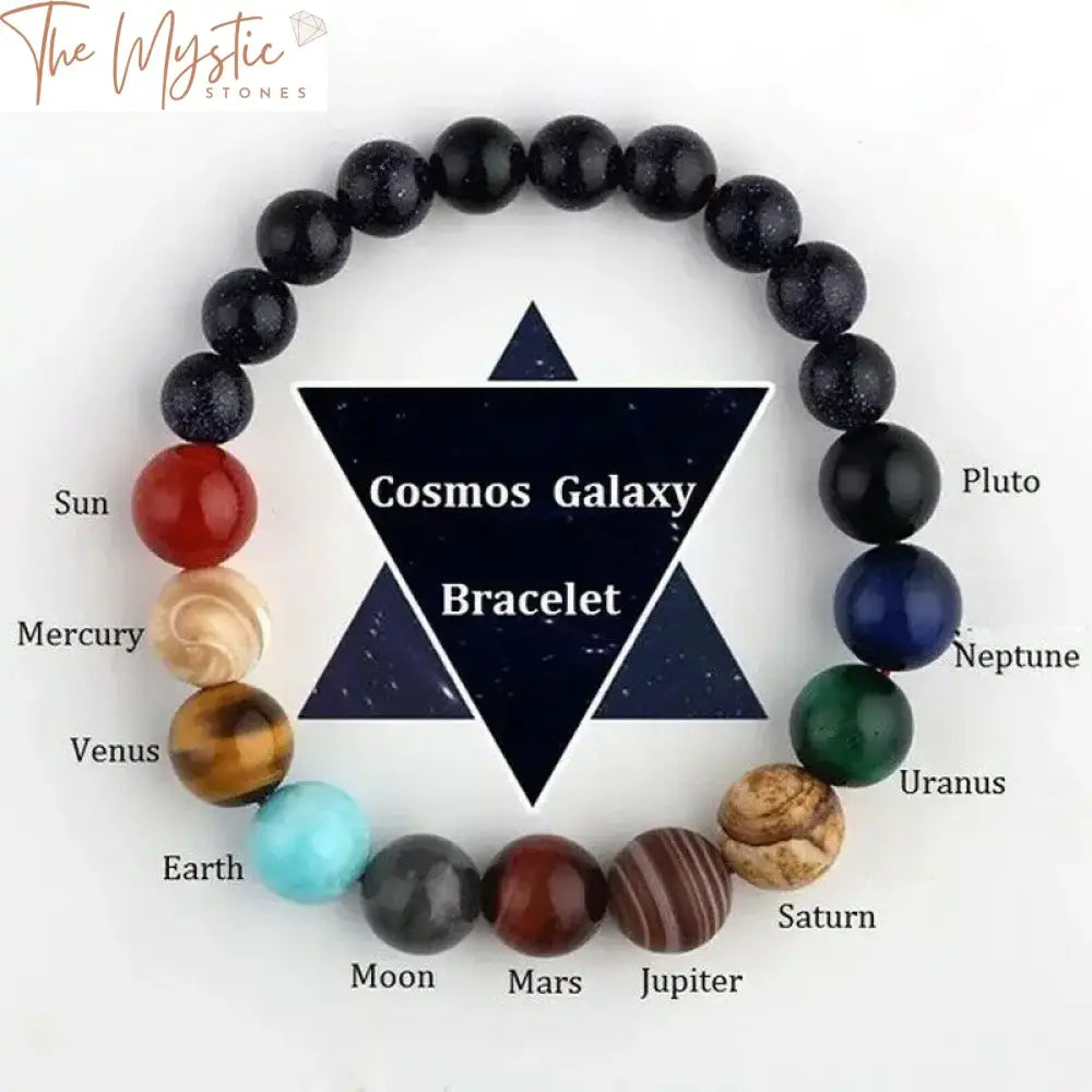 Solar System Stone Bracelet