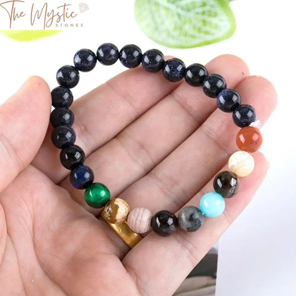 Solar System Stone Bracelet