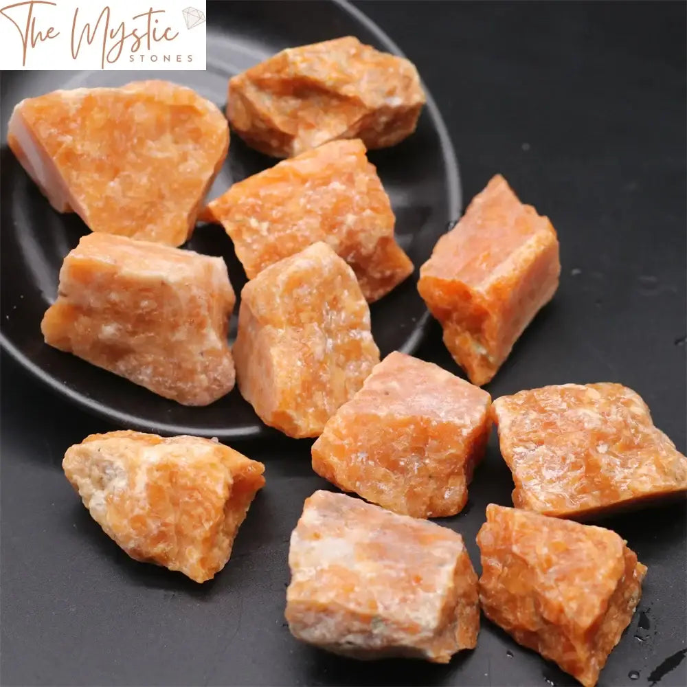 Sunstone Quartz Rough Mineral Specimen