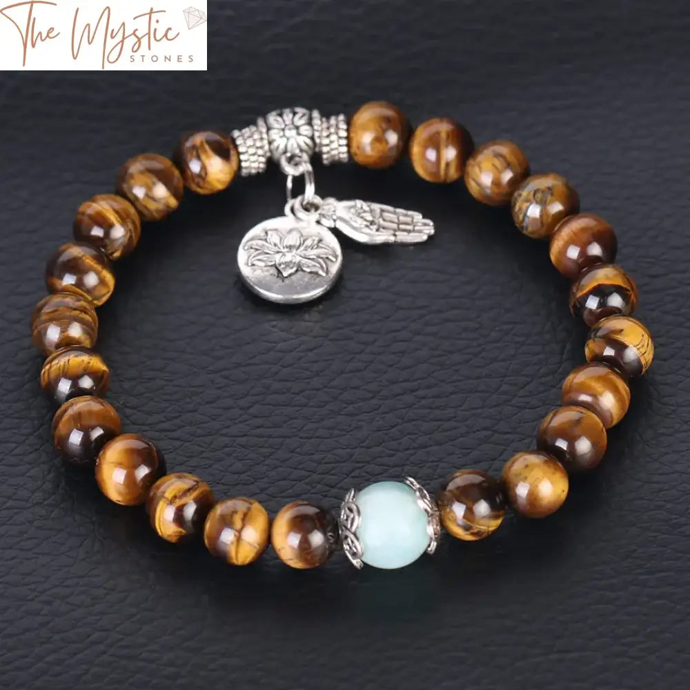 Tiger Eye & Amazonite Healing Bracelet