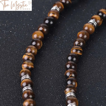 Tiger Eye Chakra Japamala - 108 Bead Bracelet