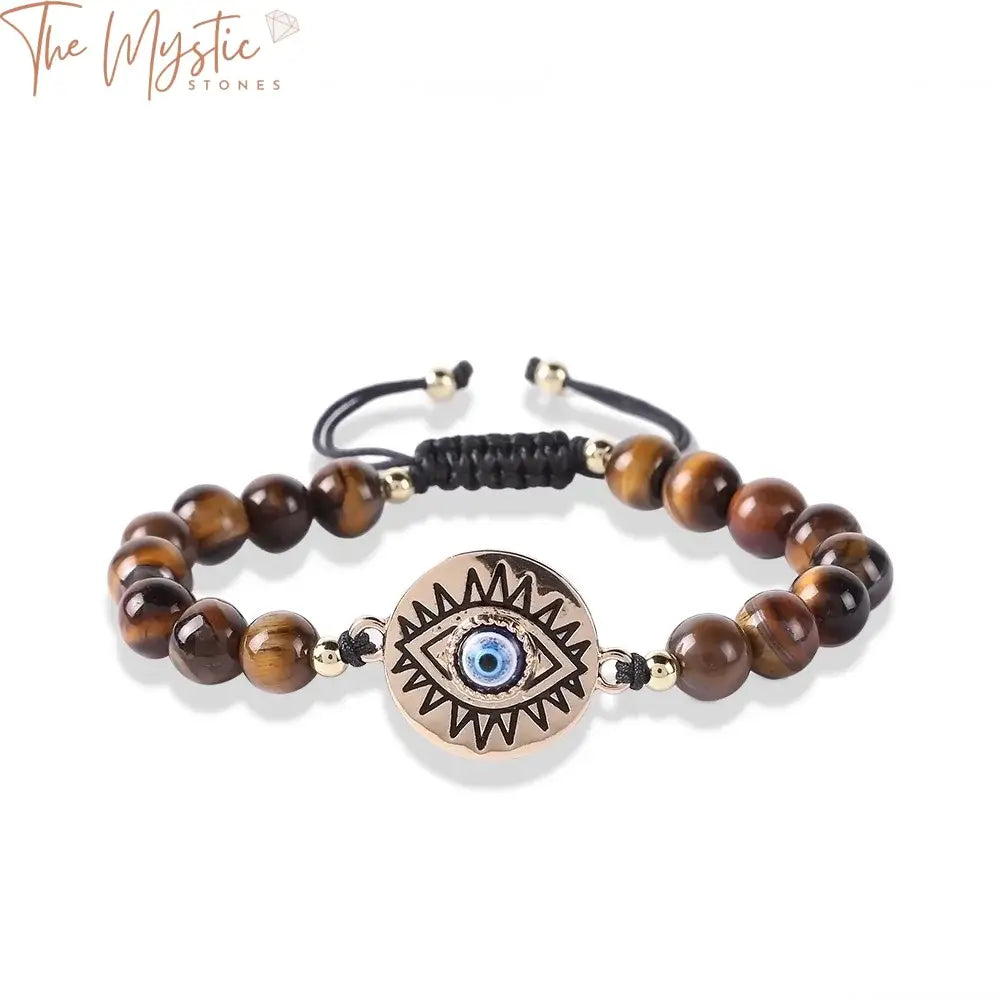 Tiger Eye Evil Bracelet