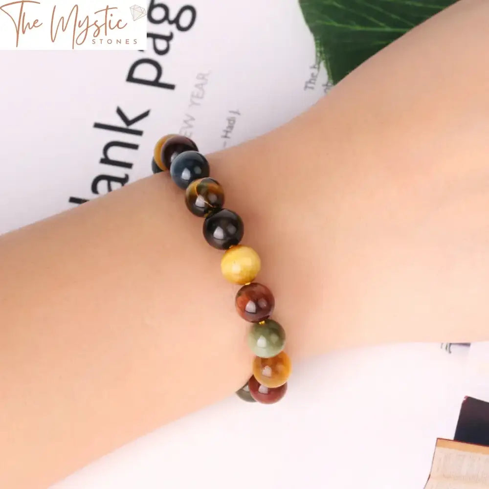 Tiger Eye Natural Stone Bracelet