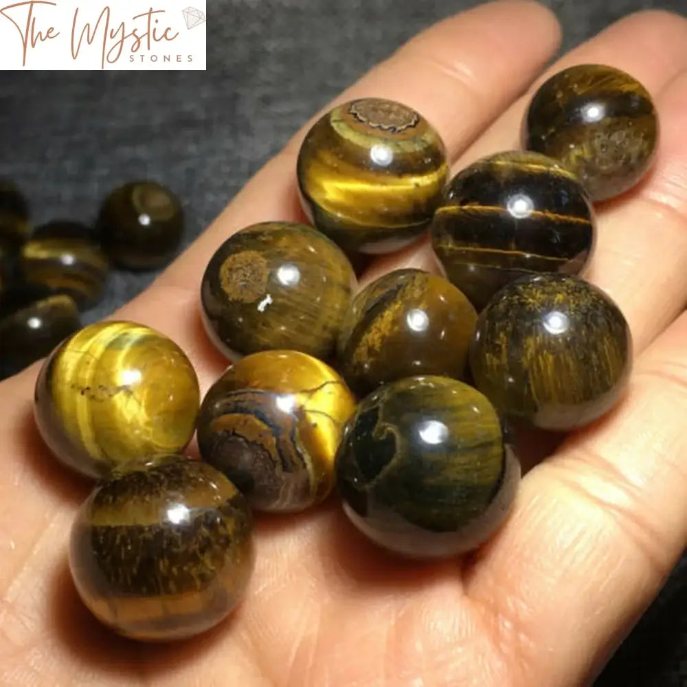 Tiger’s Eye Jasper Crystal Sphere 25Mm