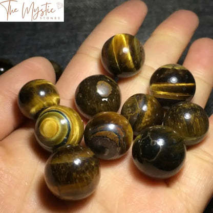 Tiger’s Eye Jasper Crystal Sphere 25Mm