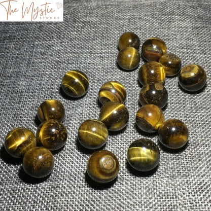 Tiger’s Eye Jasper Crystal Spheres 25Mm - Set Of 5