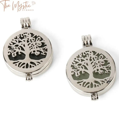 Tree Of Life Aromatherapy Locket Necklace