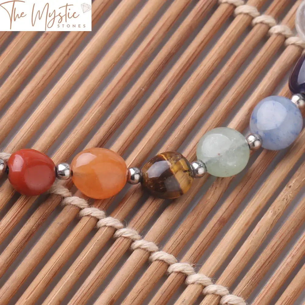 Tree Of Life Chakra Stone Bracelet