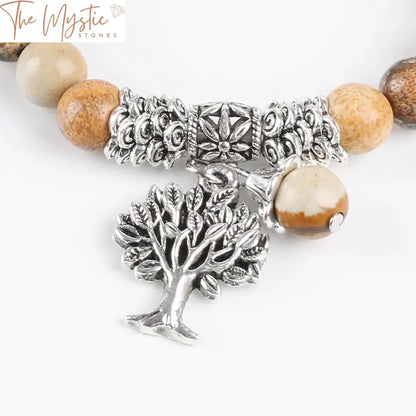 Tree Of Life Gemstone Bracelet