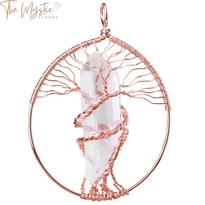 Tree Of Life Gemstone Pendant