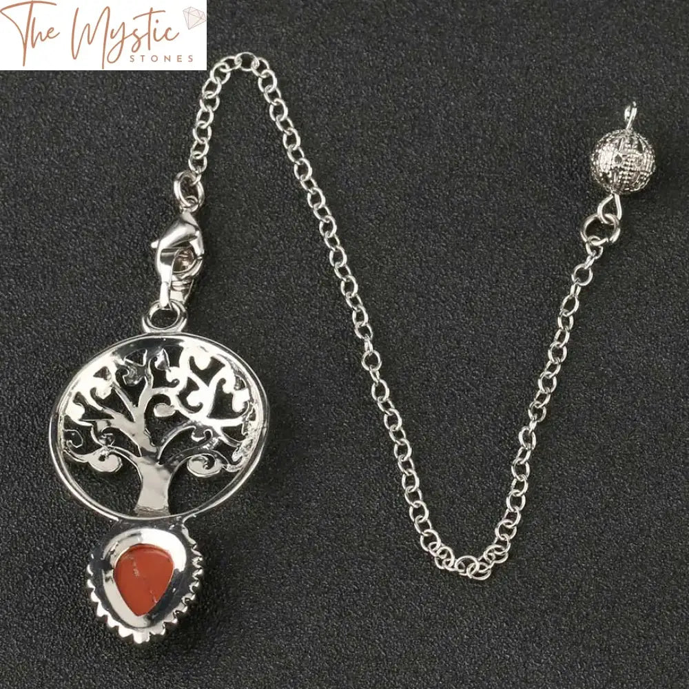 Tree Of Life Natural Stone Pendulum