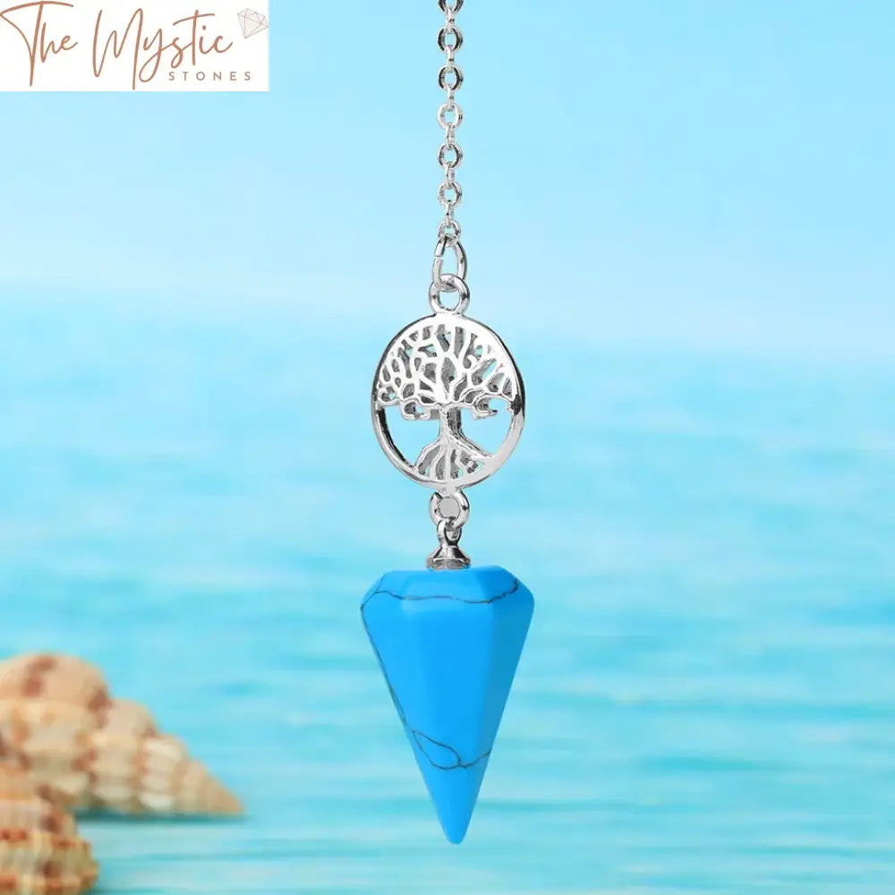 Tree Of Life Natural Stone Pendulum