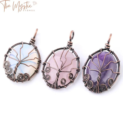 Tree Of Life Vintage Wire-Wrapped Pendant