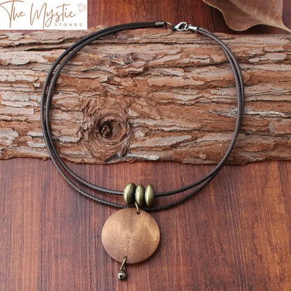 Tree Of Life Wooden Rope Choker