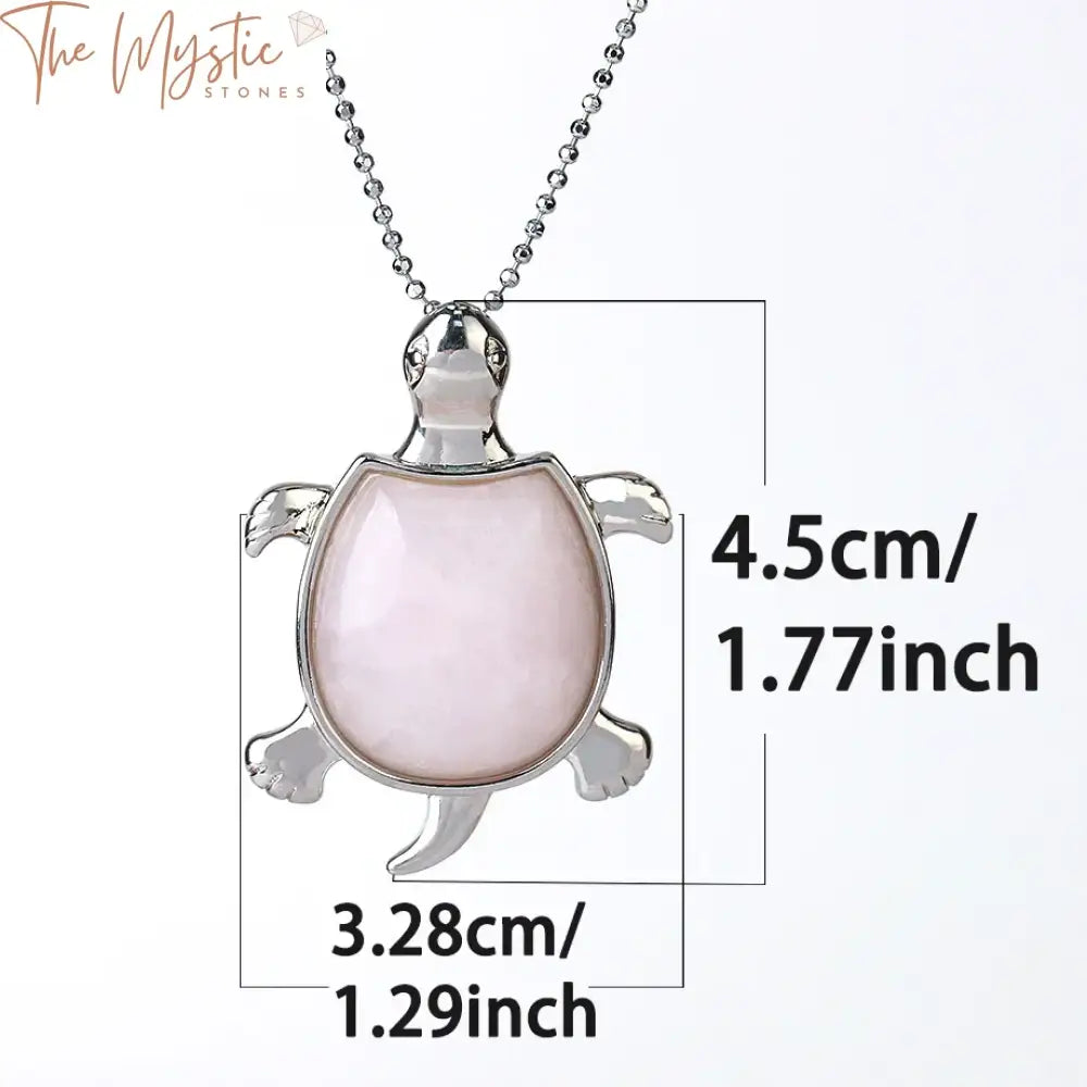 Turtle Healing Stone Necklace